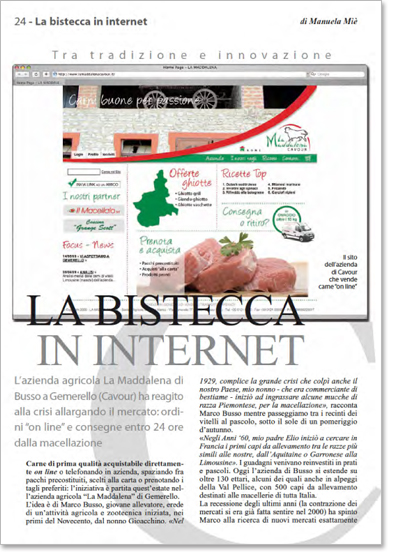 LA BISTECCA IN INTERNET